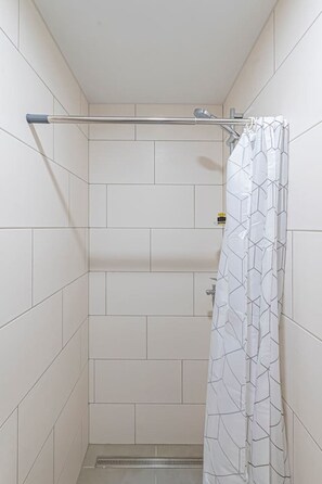 Hair dryer, towels
