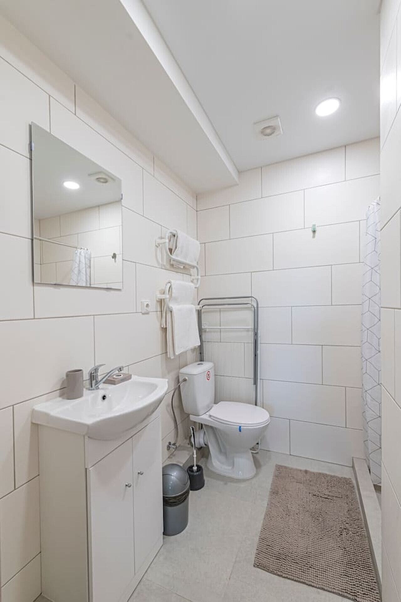 Haartrockner, Handtücher