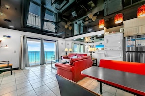 Condo, 1 King Bed with Sofa bed (The Summit 1014) | Living area