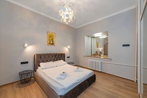 1 Schlafzimmer, Bügeleisen/Bügelbrett, kostenloses WLAN, Bettwäsche