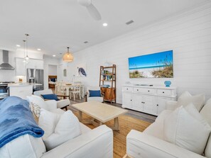 独立别墅, 多张床 (Casita Grayton) | 起居区