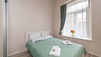 1 makuuhuone, silitysrauta/-lauta, Wi-Fi, vuodevaatteet