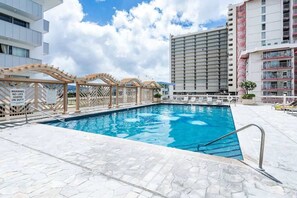 Outdoor pool - @marbella Lane - Stylish Island Stay w/ City Views (Honolulu)