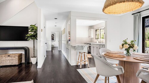 Modern Sag Harbor Escape, Moments from the Water and Long Beach to View...