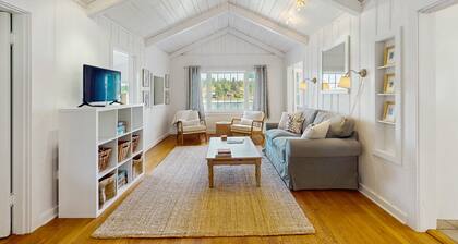 Historic Waterfront Farmhouse with Stunning Eagle Harbor Views