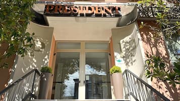 Façade de lâhĂ©bergement