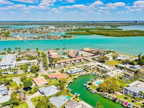 Aerial view - Steps From The Snook Inn, Olde Marco (Marco Island)