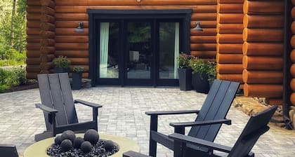 Luxury Log Cabin Retreat in Warm Springs, Sun Valley Idaho
