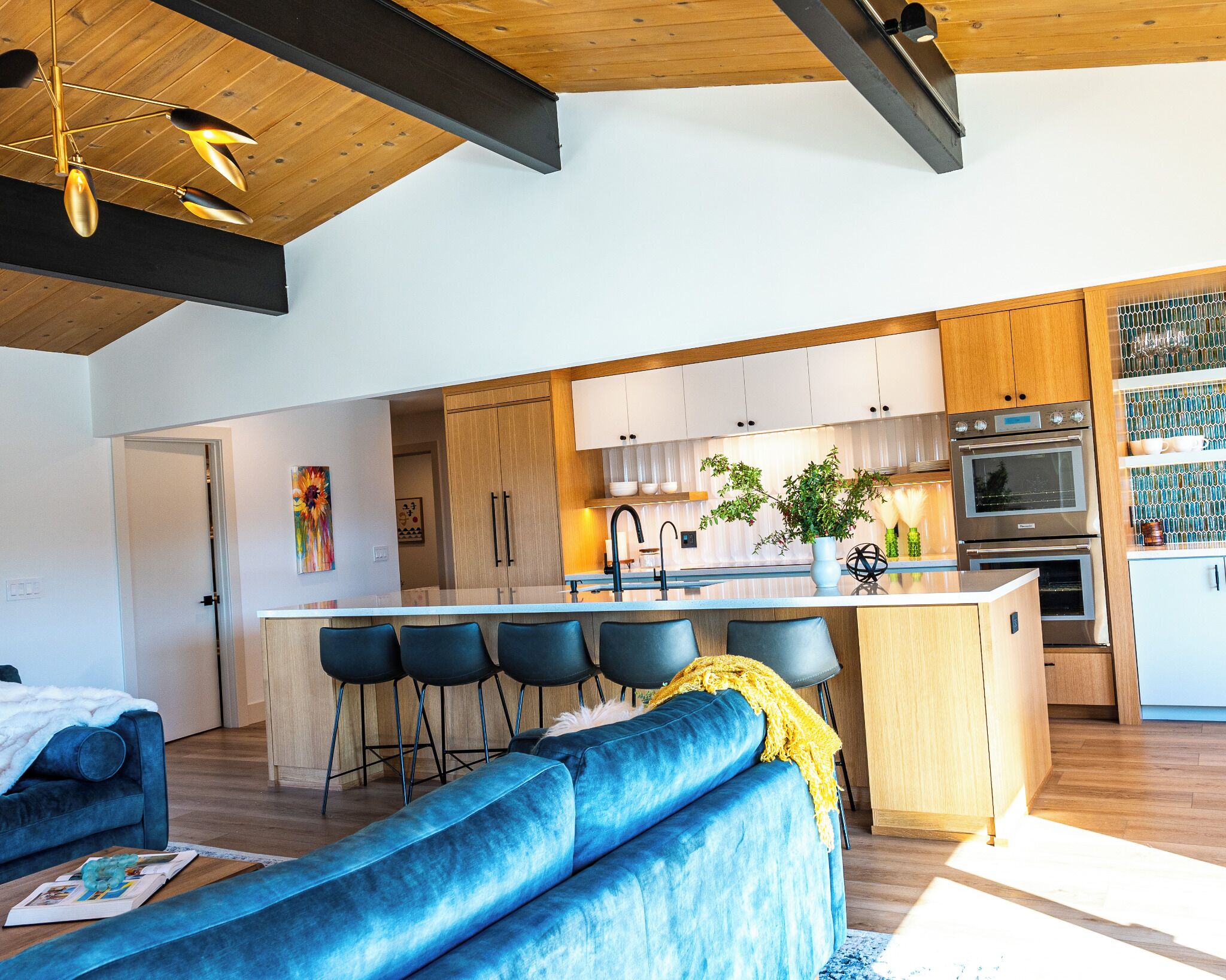 Microondas, horno, parrilla de estufa y lavavajillas 