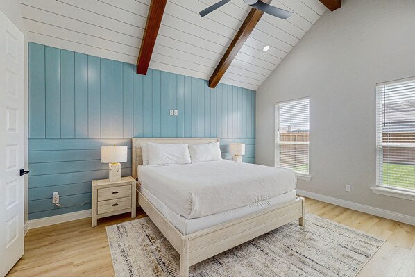 4 habitaciones, internet y ropa de cama 