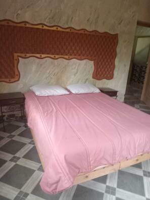 2 bedrooms, bed sheets