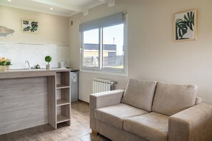 TV - Cabaña acogedora en El Calafate con vista increible para 3 personas (El Calafate)