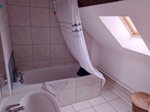 Towels, soap, toilet paper