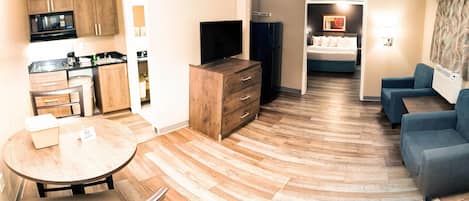 Iron/ironing board, free cribs/infant beds, rollaway beds, free WiFi