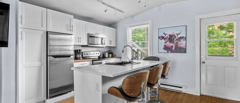 Microwave, oven, stovetop