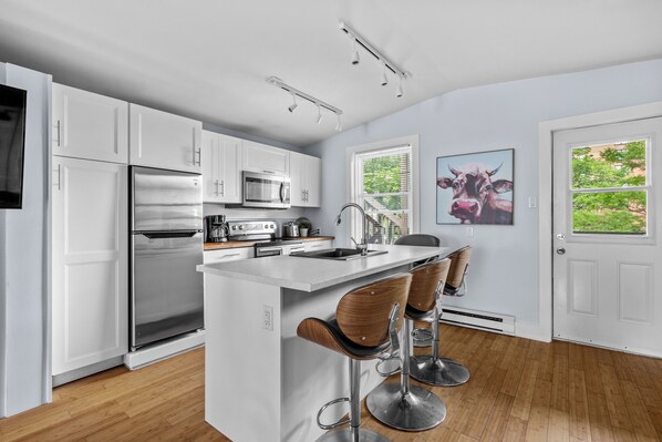 Microwave, oven, stovetop