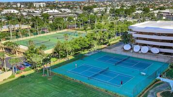 Condo, Multiple Beds (Beachfront condo with pool, tennis an) | Sport court