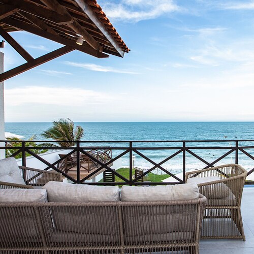 Beachfront house with private pool. Comfort and charm on the coast of Ceará