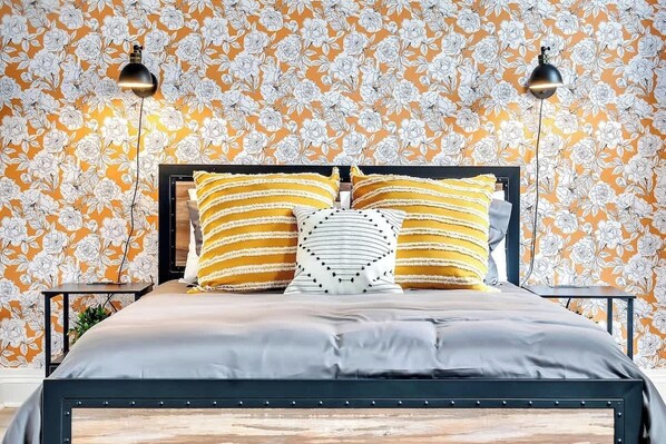 1 habitación, tabla de planchar con plancha, wifi y ropa de cama