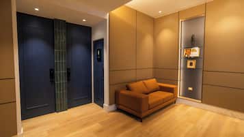 Smart TV de 65 pulgadas con canales por cable y impresora