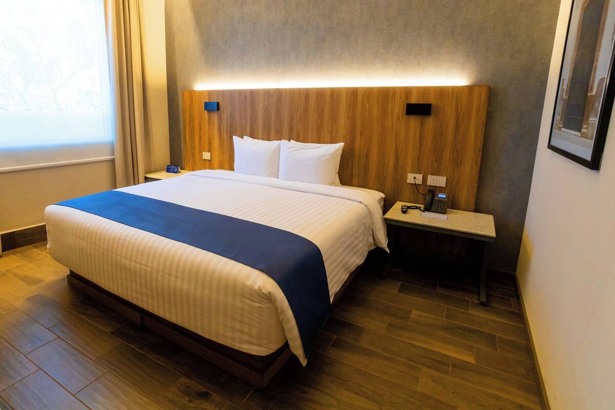 Basic Room, City View | Frette Italian sheets, premium bedding, down comforters