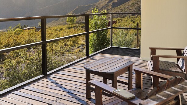 Basic Cabin | Terrace/patio - Odella Casas de Montaña Vallecitos (Potrerillos)