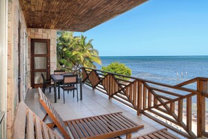 独特公寓式客房, 2 间卧室, 海滩景观, 海滨 | 阳台