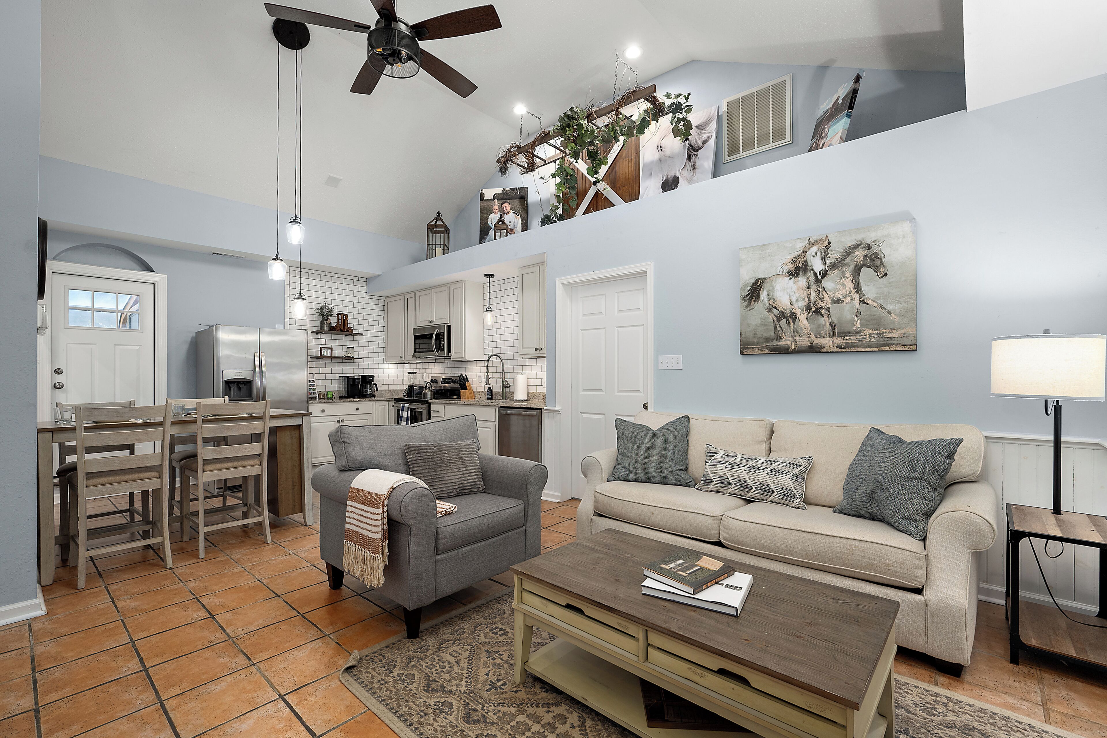 Área de sala de estar