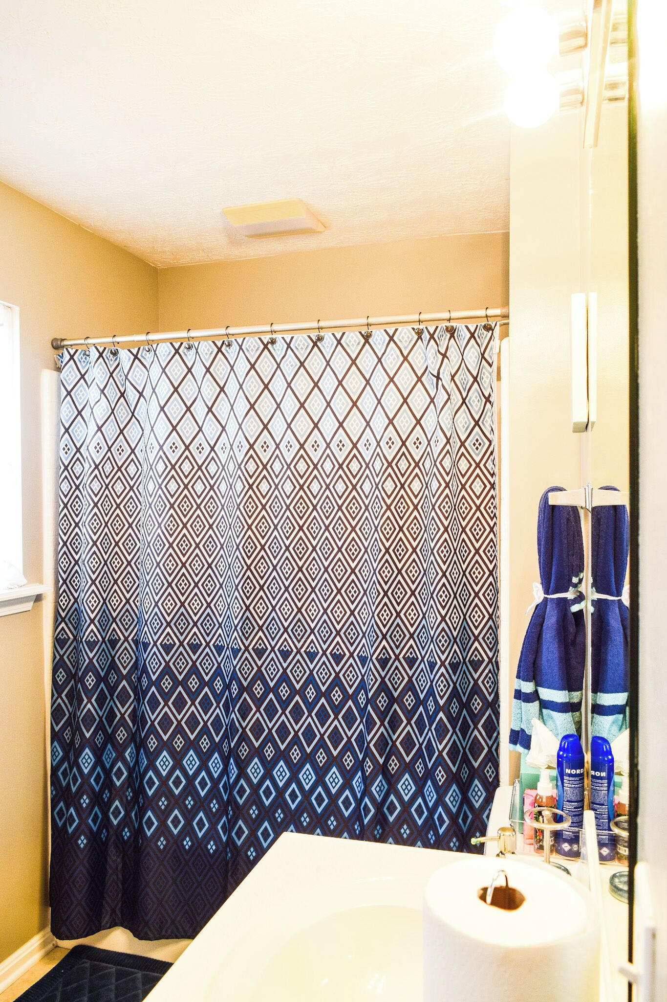 Towels, toilet paper