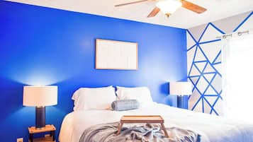 2 chambres, fer et planche à repasser, Wi-Fi gratuit, draps fournis