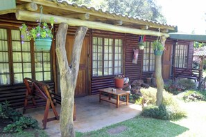 Terrace/patio - Amazing cabin with WiFi in Eshowe (Eshowe)