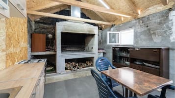 Apartment (Three Bedroom with Balcony Sweet Apar) | Private kitchen | Fridge