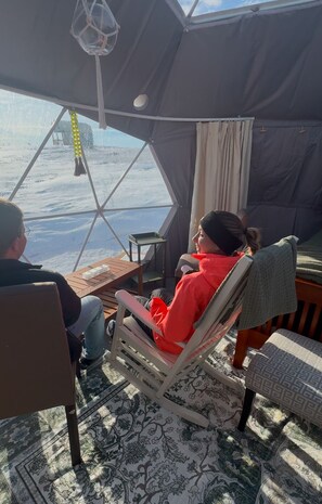 Property grounds - The Prairie Sage Dome (Redcliff)