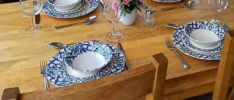 Opções para refeição