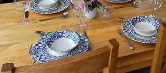 럭셔리 패밀리 로지, 데크 있음, 주차 가능, 태터셜