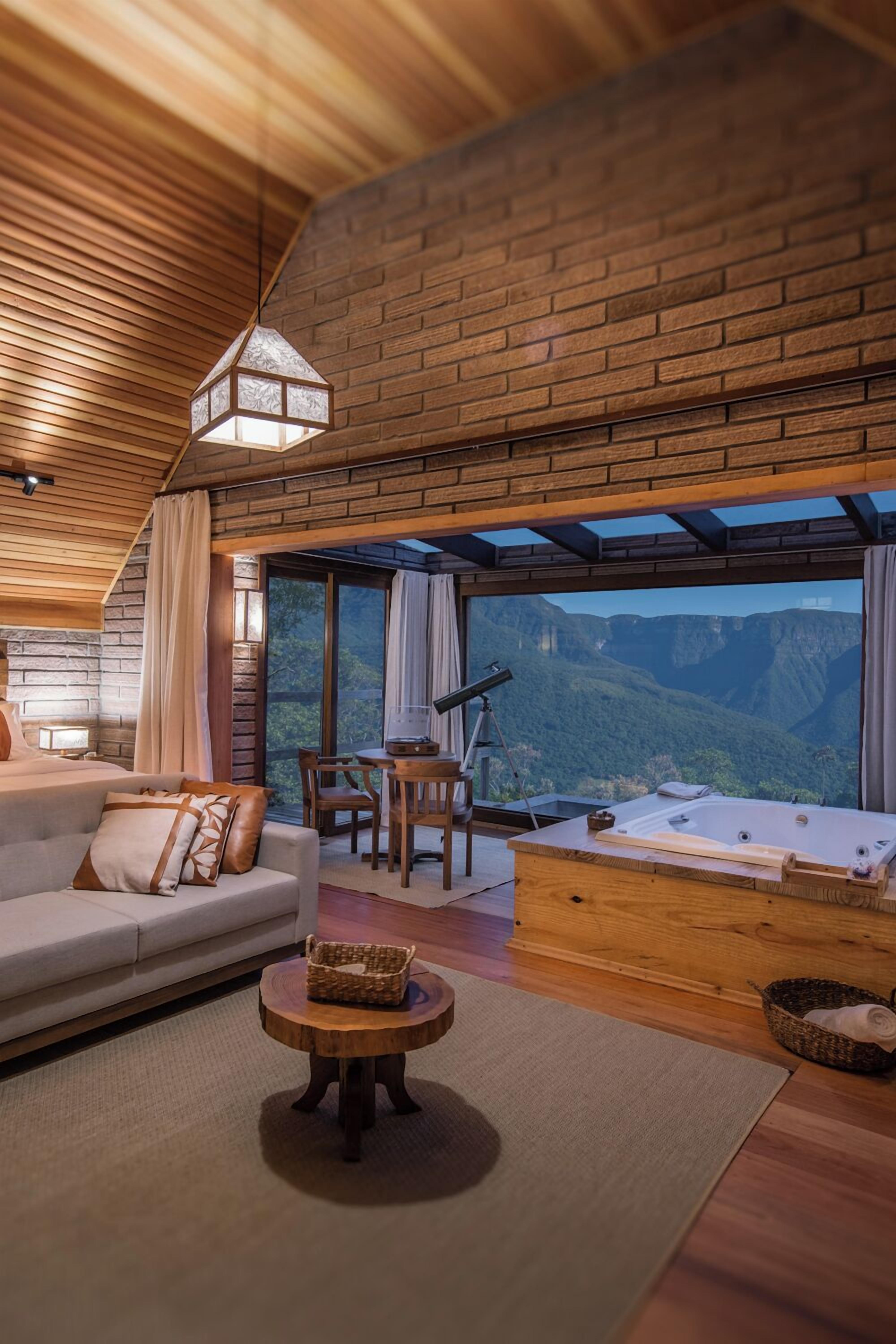Cabane, vue montagne | Rideaux occultants, fer et planche à repasser, Wi-Fi gratuit