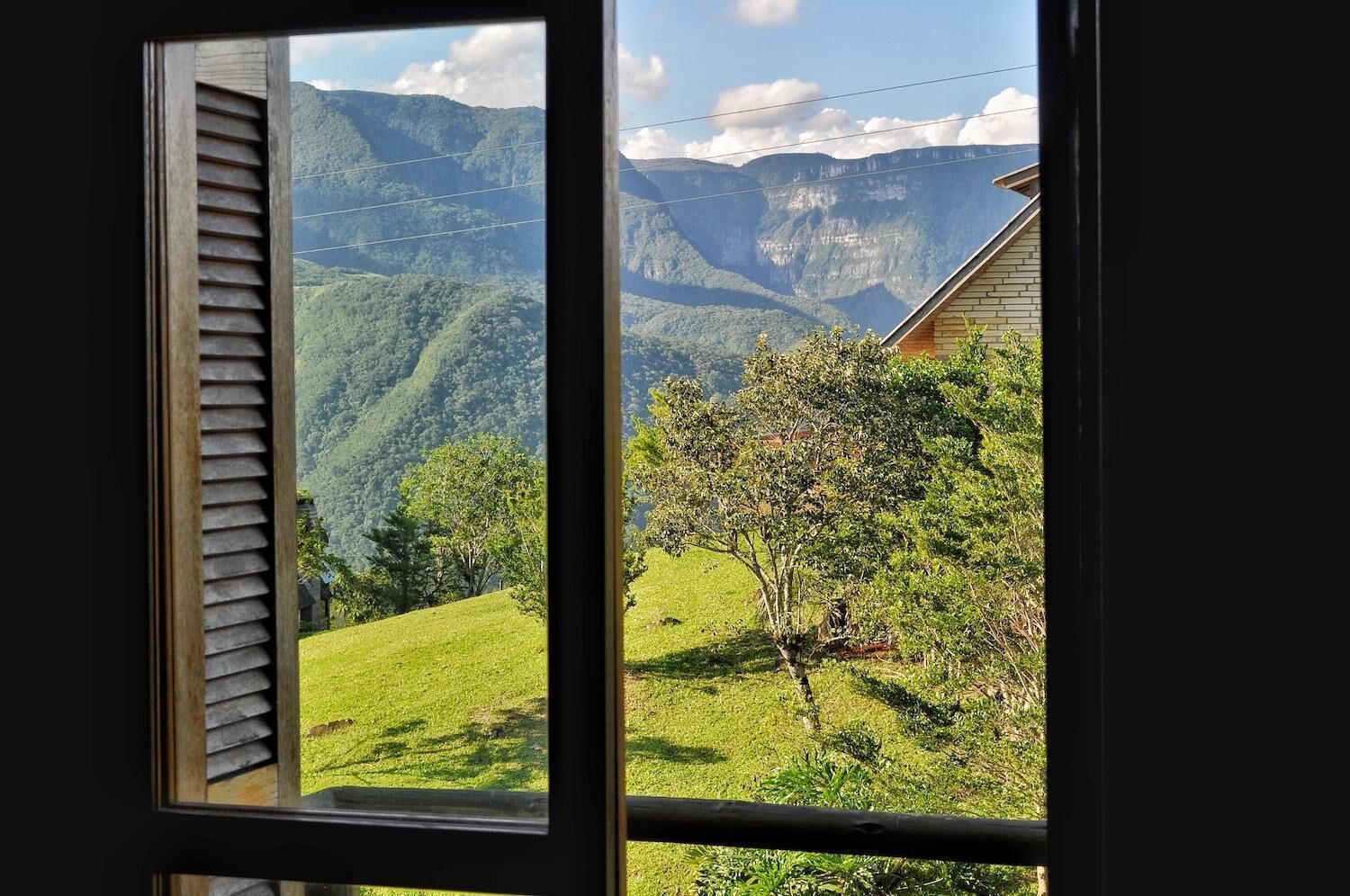 Chalé 07 | Vista do quarto