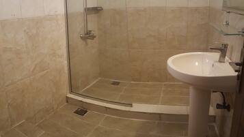 Towels, soap, toilet paper
