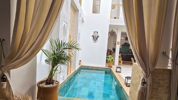 Indoor pool - Riad Larbi Khalis (Marrakech)