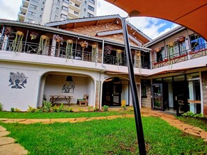 Façade de l’hébergement