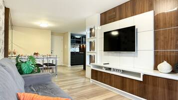 Apartment | Living area | 42-inch TV with digital channels