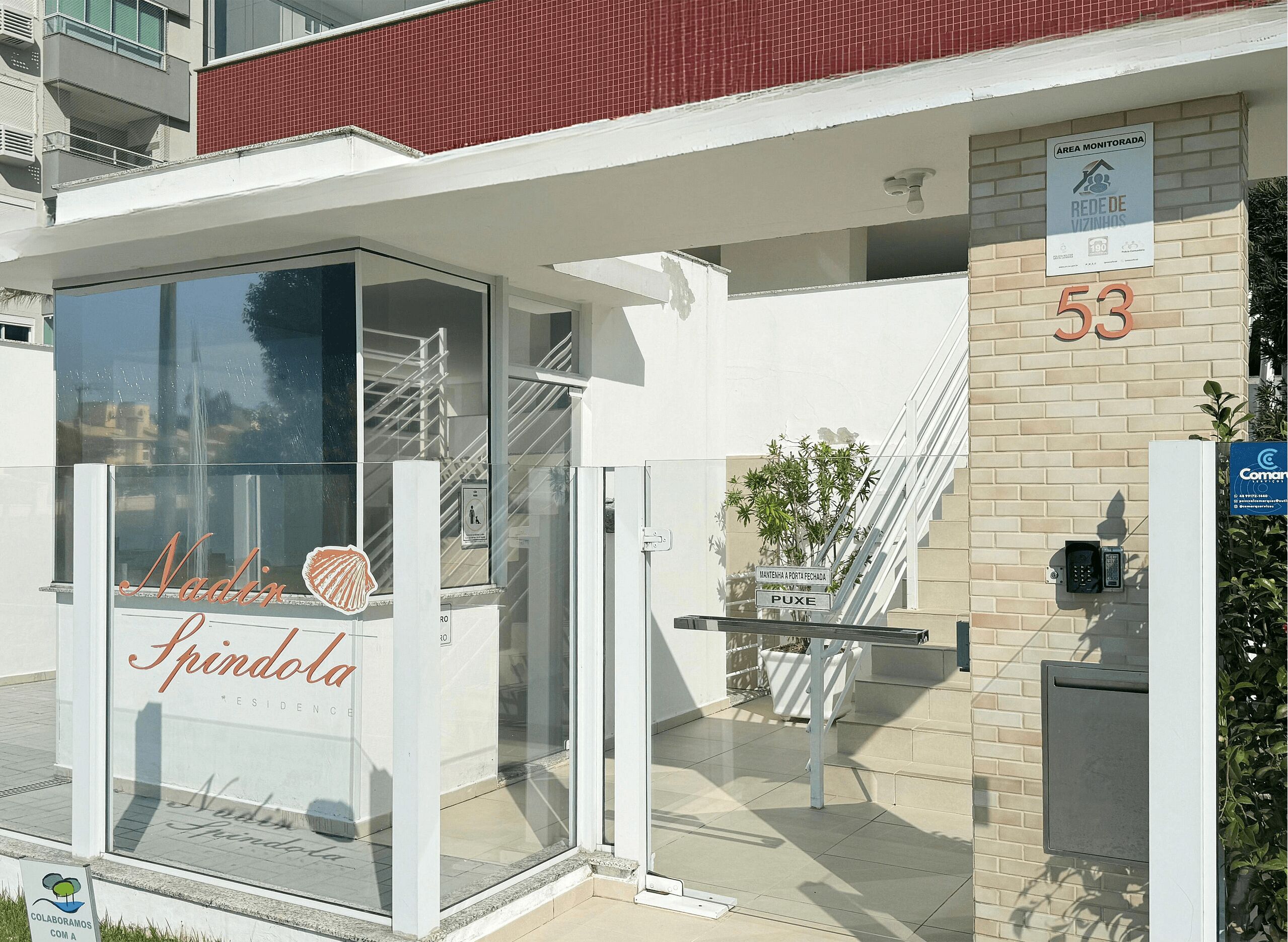 Apartamento | Detalhe da fachada