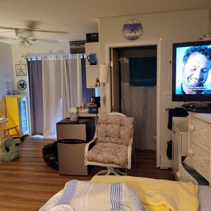 1 soverom, strykejern/-brett, wi-fi og sengetøy