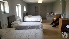 7 bedrooms, iron/ironing board, travel crib, bed sheets - Gîte des Fournelles - SAINT-LAGER (SAINT-LAGER)