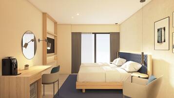 In-room safe, iron/ironing board, free WiFi, bed sheets