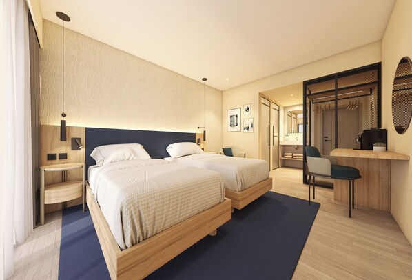 Een kluis op de kamer, een strijkplank/strijkijzer, gratis wifi