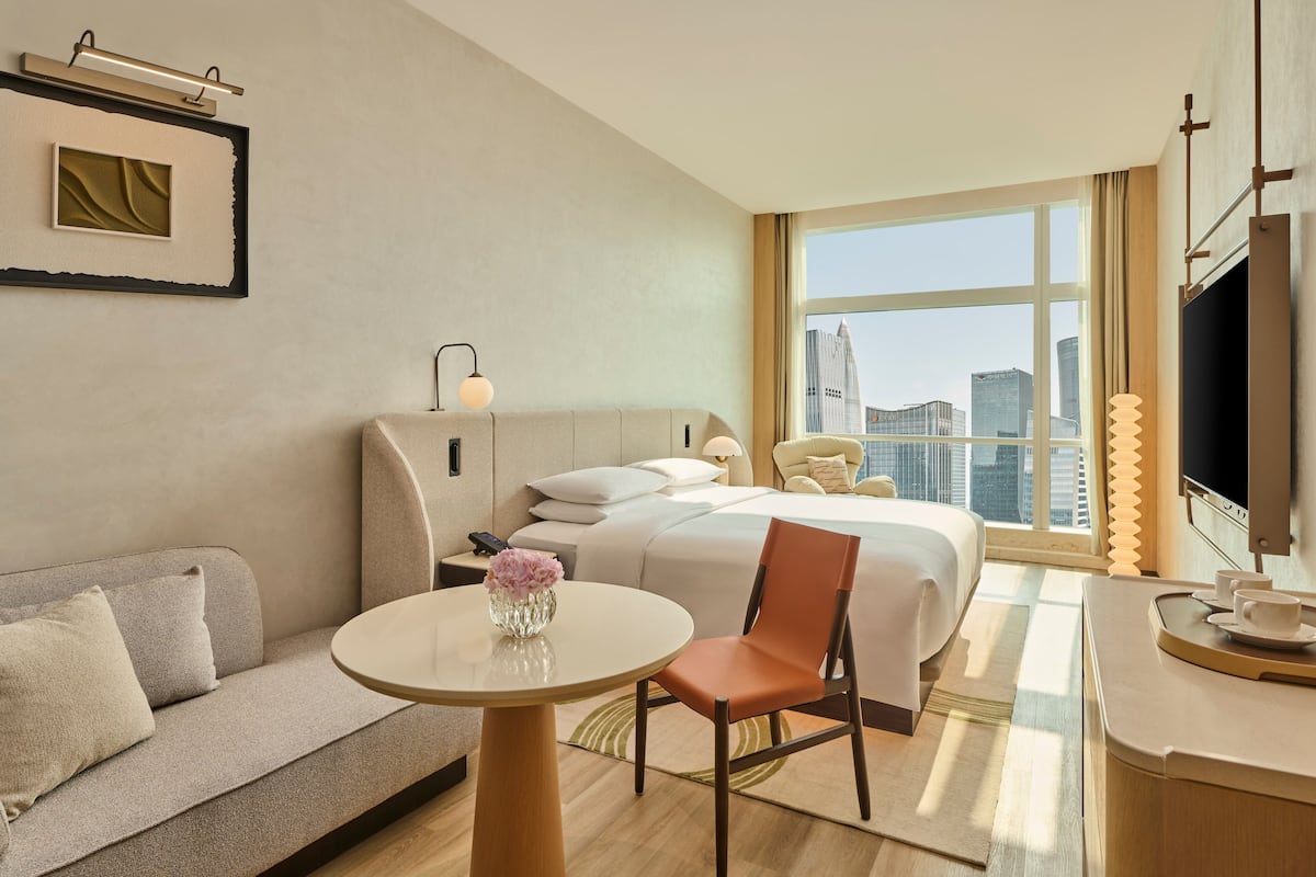 Down duvets, free minibar items, in-room safe, blackout curtains