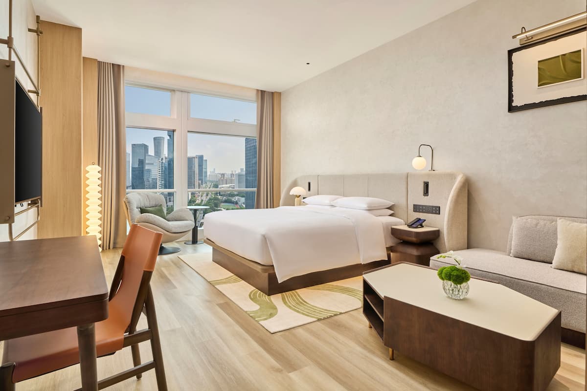 Superior Room, 1 King Bed | View from room