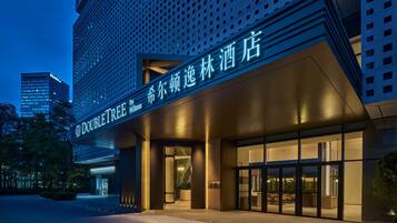 Overnatningsstedets facade