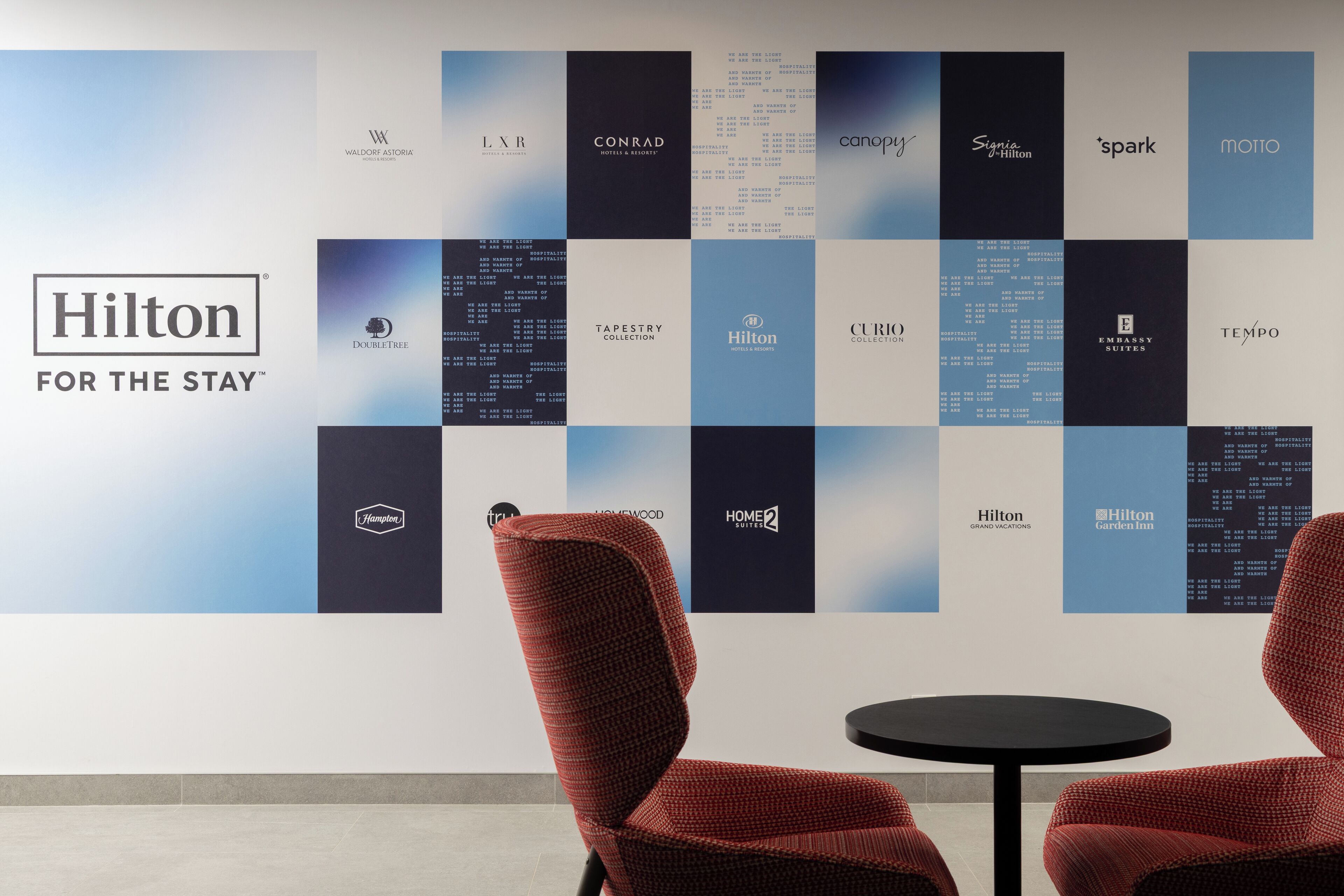 บริเวณนั่งเล่นที่ล็อบบี้